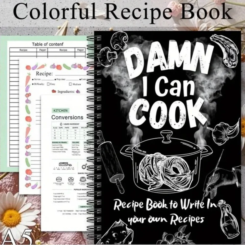 Black Recipe Book - Damn I Can Cook